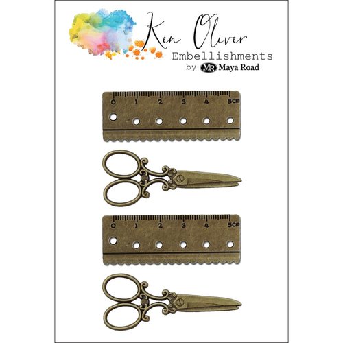 Ken Oliver - Maya Road - Vintage Charms - Crafting Tools