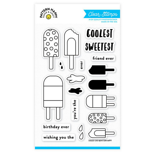 Pattern Happy - Clear Acrylic Stamps - Coolest Ever
