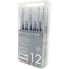 Kuretake - ZIG - Clean Color - Brush Marker - 12 Piece Set - Bright