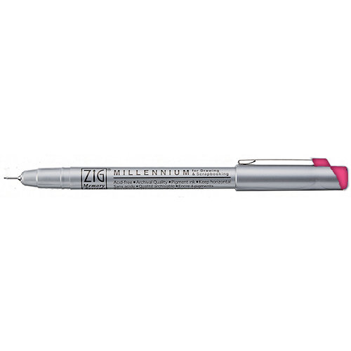 Kuretake - ZIG - Memory System - Millennium Pen - Pure Pink - .25mm