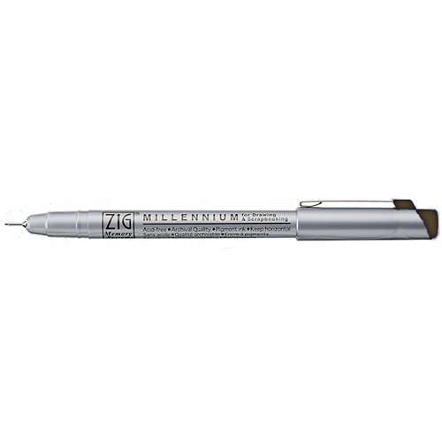 Kuretake - ZIG - Memory System - Millennium Pen - Pure Brown - .3mm