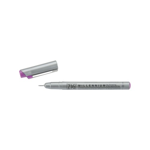 Kuretake - ZIG - Memory System - Millennium Pen - Pure Violet - .35mm