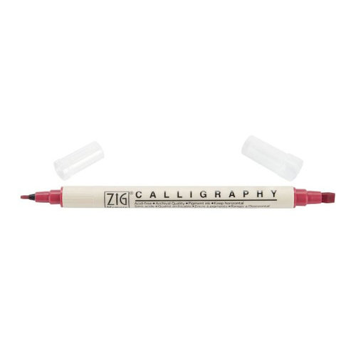 Kuretake - ZIG - Memory System - Dual Tip Calligraphy Marker - Rose