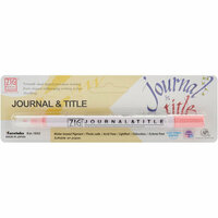 Kuretake - ZIG - Memory System - Dual Tip Journal and Title Marker - Salmon