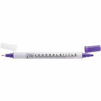 Kuretake - ZIG - Memory System - Dual Tip Journal and Title Marker - Orchid