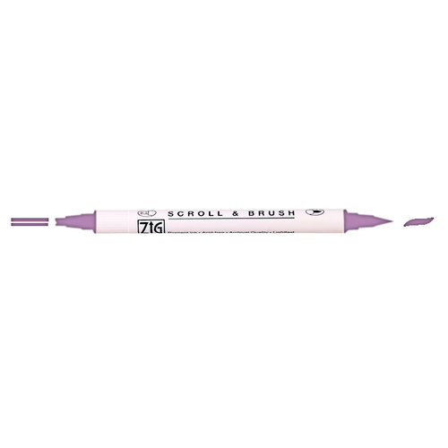 Kuretake - ZIG - Memory System - Dual Tip Scroll and Brush Marker - Hyacinth