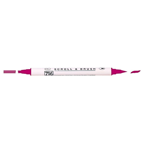 Kuretake - ZIG - Memory System - Dual Tip Scroll and Brush Marker - Spice