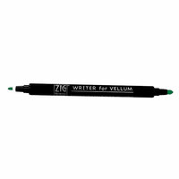 Kuretake - ZIG - Memory System - Dual Tip Writer for Vellum Pen - Pure Green