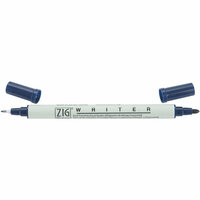 Kuretake - ZIG - Memory System - Dual Tip Writer Marker - Navy