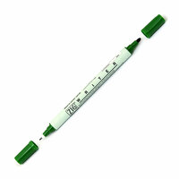 Kuretake - ZIG - Memory System - Dual Tip Writer Marker - Evergreen