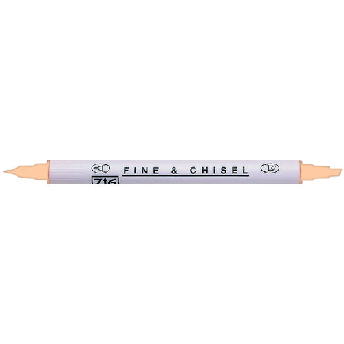 Kuretake - ZIG - Memory System - Dual Tip Fine and Chisel Marker - Fawn
