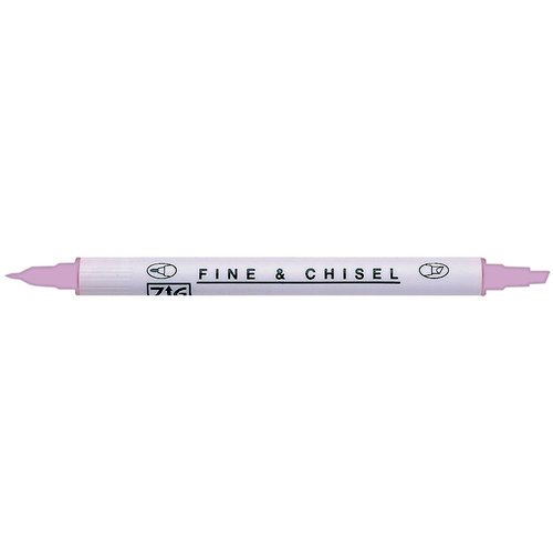 Kuretake - ZIG - Memory System - Dual Tip Fine and Chisel Marker - Plum Mist