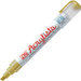 Kuretake - ZIG - Acrylista - Chisel Tip Marker - Gold