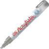 Kuretake - ZIG - Acrylista - Chisel Tip Marker - Silver