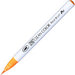 Kuretake - ZIG - Clean Color - Real Brush Marker - Fluorescent Orange