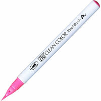 Kuretake - ZIG - Clean Color - Real Brush Marker - Fluorescent Pink