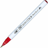 Kuretake - ZIG - Clean Color - Real Brush Marker - Wine Red