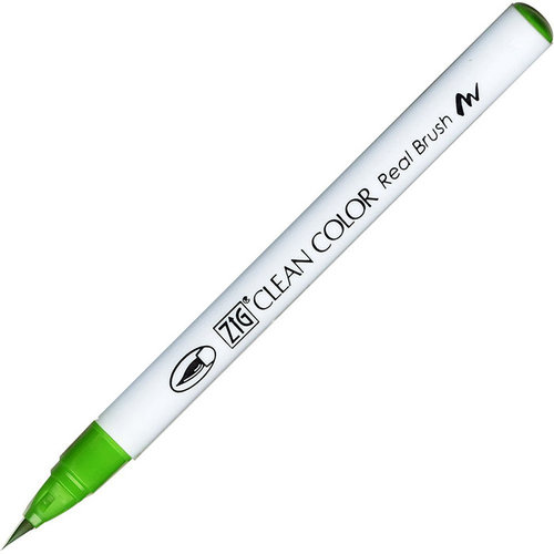 Kuretake - ZIG - Clean Color - Real Brush Marker - May Green