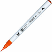 Kuretake - ZIG - Clean Color - Real Brush Marker - Orange