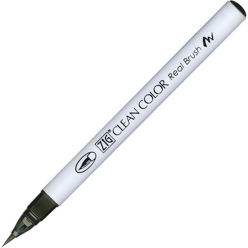 Kuretake - ZIG - Clean Color - Real Brush Marker - Dark Gray