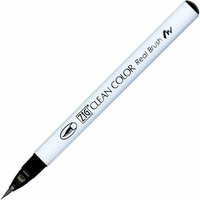 Kuretake - ZIG - Clean Color - Real Brush Marker - Mid Gray