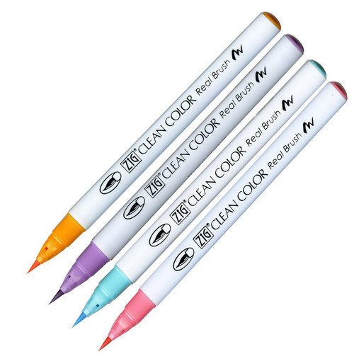 The Memory System Calligraphy Pen - 48 Color Set - by ZIG Kuretake