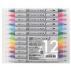 Kuretake - ZIG - Clean Color - Dual Tipped Marker - 12 Piece Set