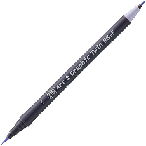 Kuretake - ZIG - Watercolor System - Twin Tip Art and Graphic Marker - English Lavender