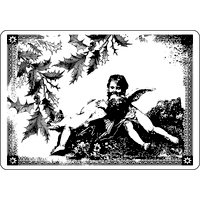 LaBlanche - Cherubs Collection - Foam Mounted Silicone Stamp - Angels in Frame
