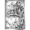 LaBlanche - Christmas Collection - Foam Mounted Silicone Stamp - Santa with Holly in Frame