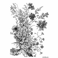 LaBlanche - Foam Mounted Silicone Stamp - Wild Flowers