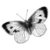 LaBlanche - Foam Mounted Silicone Stamp - Large Butterfly