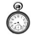 LaBlanche - Foam Mounted Silicone Stamp - Large Pocket Watch