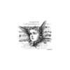 LaBlanche - Foam Mounted Silicone Stamp - Winged Collage