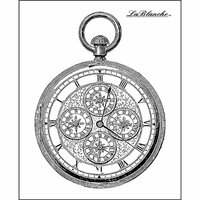 LaBlanche - Foam Mounted Silicone Stamp - Intricate Watch