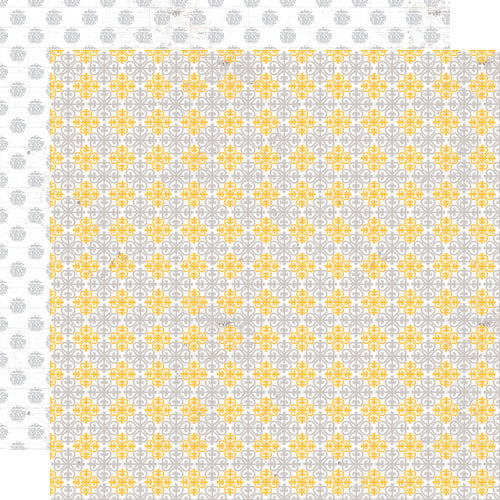 Lily Bee Design - Buttercup Collection - 12 x 12 Double Sided Paper - Flower Pot