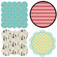 Lily Bee Design - Domestic Bliss Collection - 12 x 12 Die Cuts - Frames
