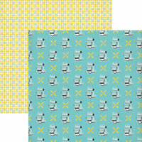 Lily Bee Design - Domestic Bliss Collection - 12 x 12 Double Sided Paper - Kitchen Confidential