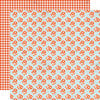 Lily Bee Design - Double Dutch Collection - 12 x 12 Double Sided Paper - Marmalade