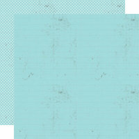 Lily Bee Design - Handmade Collection - 12 x 12 Double Sided Paper - Sky Blue