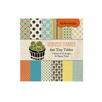 Lily Bee Design - Harvest Market Collection - Halloween - Tiny Tablet - 6 x 6 Paper Pad