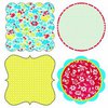 Lily Bee Design - Hello Sunshine Collection - 12 x 12 Die Cuts - Frames, CLEARANCE