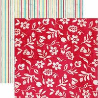 Lily Bee Design - Hello Sunshine Collection - 12 x 12 Double Sided Paper - Twirl, CLEARANCE