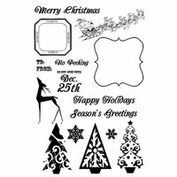 Lily Bee Design - Jingle Collection - Christmas - Clear Acrylic Stamps