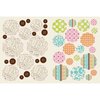 Lily Bee Design - Lovely Collection - Chipboard Stickers - Flowers and Buttons, CLEARANCE
