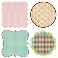 Lily Bee Design - Lovely Collection - 12 x 12 Die Cuts - Frames, CLEARANCE