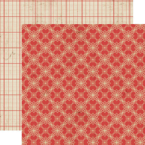 Lily Bee Design - Memorandum Collection - 12 x 12 Double Sided Paper - Boardroom