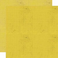 Lily Bee Design - Memorandum Collection - 12 x 12 Double Sided Paper - Lemon