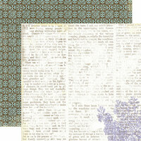 Lily Bee Design - Picket Fence Collection - 12 x 12 Double Sided Paper - Fresh Air