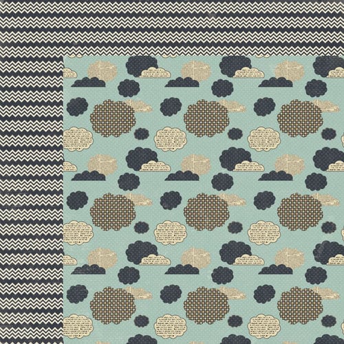 Lily Bee Design - Persnickety Collection - 12 x 12 Double Sided Paper - Uppity